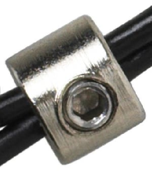 Vivolink PROADRING – LOCK NUT kabelhållare, metallic, 1 st.