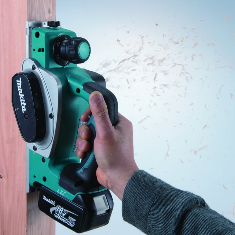 Makita DKP180Z strugarka ręczna Czarny, Niebieski 14000 RPM