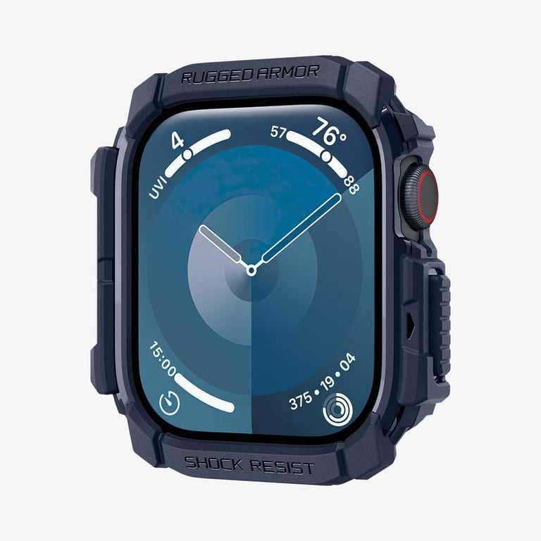 Spigen Rugged Armor Etui Granatowy (marynarski) Termoplastyczne elastomery poliuretanowe (TPU)