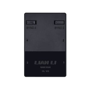 Lian Li SLV2 16-Channel Fan Speed Controller. Black