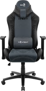 Aerocool KNIGHT AeroSuede Universeller Gaming-Sessel Schwarz, Blau
