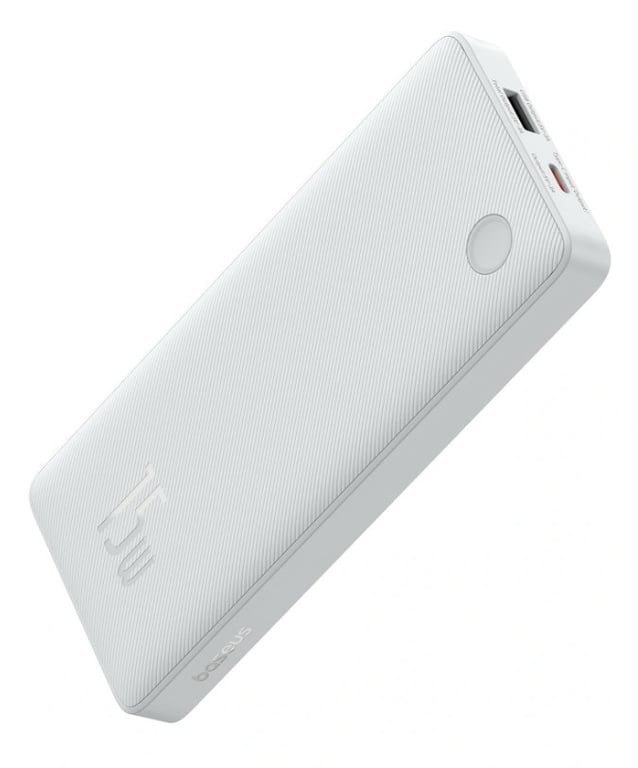 фото Зовнішній акумулятор (павербанк) Baseus Airpow Lite 10000mAh 15W White (P10067500213-00)