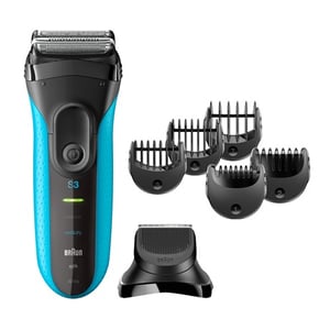 Braun 3010BT Hygiene-Trimmer Schwarz, Blau