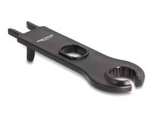 DeLOCK Cable and Connector Wrench DL4, Round, Black, 2-Pack