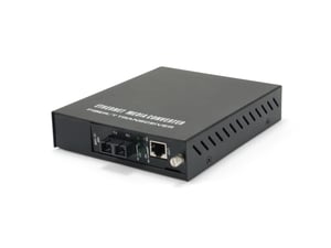 LevelOne FVM-1101 100 Mbit/s 1310 nm Network Converter, Black
