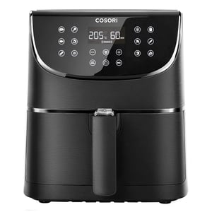Cosori CP158-AF Einzelne 5,5 l Stand-alone-Heißluftfritteuse mit 1700 W, schwarz