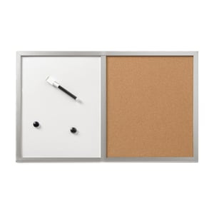 Herlitz 10685394 Magnetic Board and Accessories, 400 x 600 mm, White