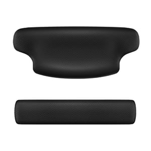 HTC PU-läderkuddsats, svart, vaxat läder (Pull Up)