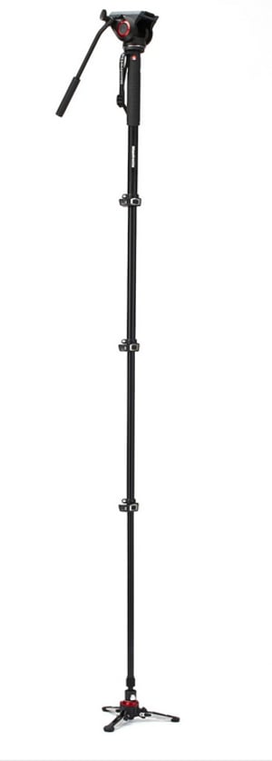 Manfrotto MVMXPRO500 monopod do aparatu 1/4, 3/8" Aluminium Czarny