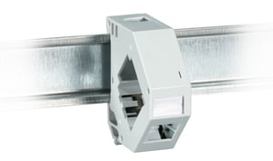 EFB Elektronik ET-25186.V2 zestaw montażowy Biały Plastik