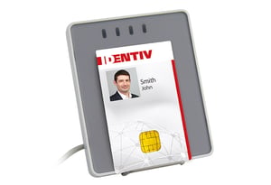 Identive uTrust 4701 F czytnik do kart chipowych Wewnętrzna USB 2.0 Szary