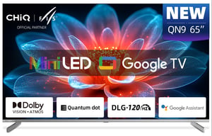 CHiQ M65QN9V Telewizor 165,1 cm (65") 4K Ultra HD Smart TV Wi-Fi Szary 400 cd/m²