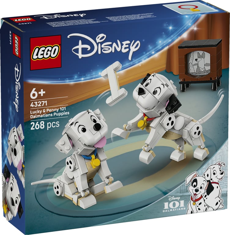 LEGO Disney 101 dalmatyńczyków — Szczeniaczki Szczęściarz i Penny