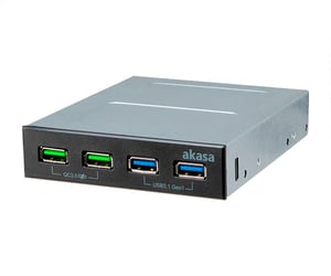 Akasa AK-ICR-34 Uniwersalne Przedni panel