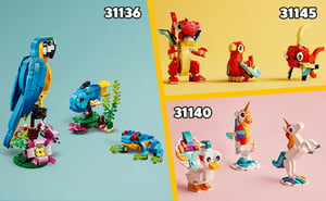 LEGO Creator Czerwony smok