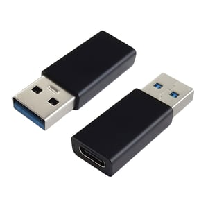 M-Cab 2200064 USB Type-C to USB Type-A Adapter, Black