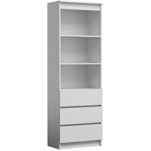 Topeshop RS-60 OLIMP WHITE office shelving unit