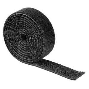 Hama 00020543 kabelband, nylon, svart, 1 st.