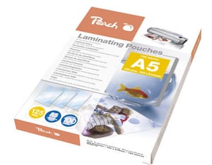 Peach PP525-03 Laminierfolie A5, 100 Stück.