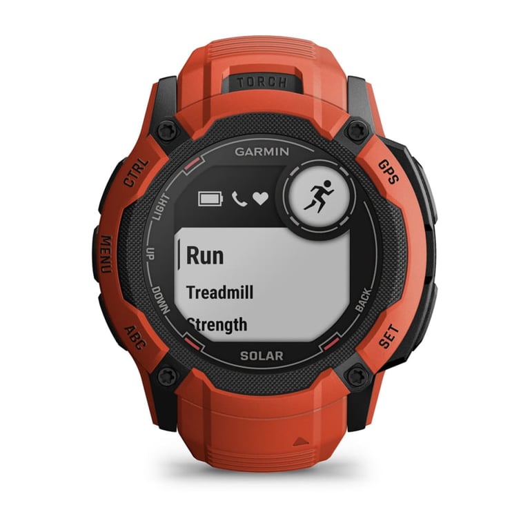 фото Смарт-годинник Garmin Instinct 2X Solar Flame Red (010-02805-11/01)