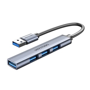 Vention CKOHB USB 3.2 Gen 1 (3.1 Gen 1) Type-A Hubs and Concentrators, 5000 Mbit/s, Gray