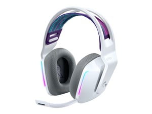Logitech G G733 Zestaw słuchawkowy Bezprzewodowy Opaska na głowę Gaming Biały