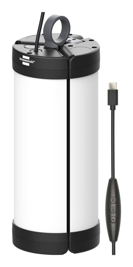 Brennenstuhl 1173740012 latarka Czarny, Biały Uniwersalna latarka LED