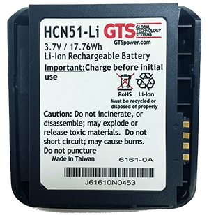 GTS HCN51-LI Replacement Battery for Mobile Handheld Computers