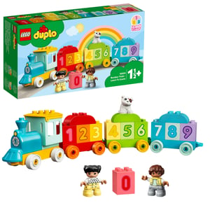 LEGO DUPLO Pociąg z cyferkami — nauka liczenia