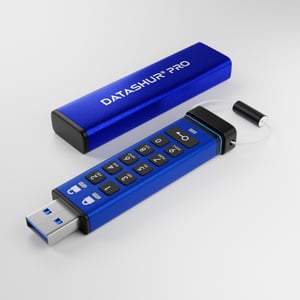 iStorage datAshur Pro pamięć USB 16 GB USB Typu-A 3.2 Gen 1 (3.1 Gen 1) Niebieski