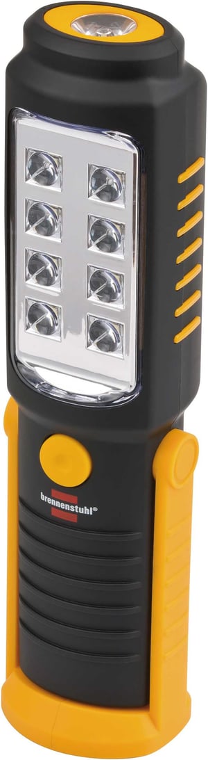 Brennenstuhl 1175410010 Flashlight, Black, Yellow, Handheld LED Flashlight