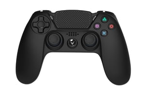 Varr OGPPS4 Game-Controller, schwarz, Bluetooth-Gamepad, analog/digital, für PC und PlayStation 4