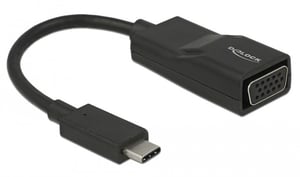 DeLOCK 63923 zewnętrzna karta graficzna usb 1920 x 1200 px Czarny