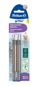 Pelikan 817028 B Graphite Pencil, 2-pack