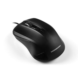 Modecom MC-M9.1 myszka Biuro Po prawej stronie USB Typu-A Optyczny 1600 DPI