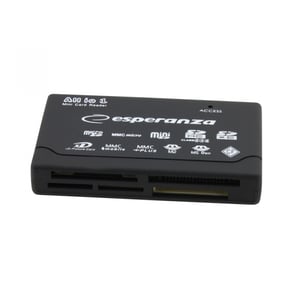 Esperanza EA119 USB Card Reader, Black