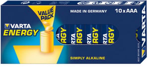 Varta 10x AAA 4103 Engångsbatteri, alkaliskt