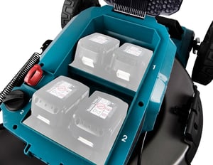 Makita DLM530Z kosiarka Kosiarka zwykła Bateria Czarny, Niebieski