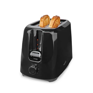 Nedis KABT150EBK 6-slice toaster, 2 cups, 700 W, Black