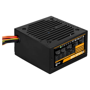 Aerocool VX PLUS 650 650 W Power Supply Module, 20+4-pin ATX, Black