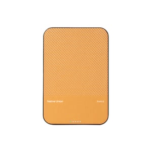 Native Union PB-5KMS-KFT 5000 mAh Power Bank, Wireless Charging, Orange