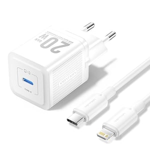 Vention TZ-FEPW0-EU-02 Ladegerät für mobile Geräte, universell, weiß, Wechselstrom, Schnellladung, intern