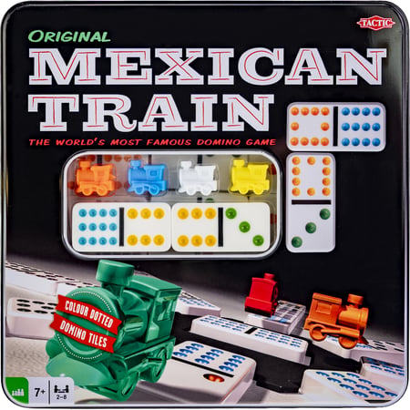 Tactic Mexican Train Tin Box