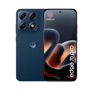 Motorola edge 70 pro 17,2 cm (6.78") Dual SIM Android 16.0 5G USB Type-C 12 GB 512 GB 6500 mAh Ciemny Niebieski