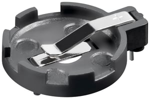 Goobay 56617 container and latch for 1 CR2032 battery/rechargeable battery