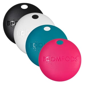 Boompods Boomtag Element Suchmaschine Schwarz, Blau, Rosa, Weiß