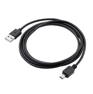 Akyga AK-USB-03 USB 2.0 Cable, 1.8 m, USB A to Mini-USB B, Black