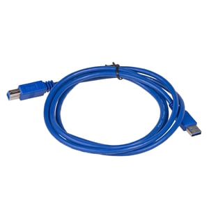 Akyga AK-USB-09 kabel USB USB 3.2 Gen 1 (3.1 Gen 1) 1,8 m USB B USB A Niebieski