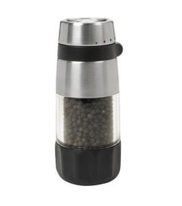 OXO OX1140700 Spice Grinder Pepper Grinder Black, Stainless Steel