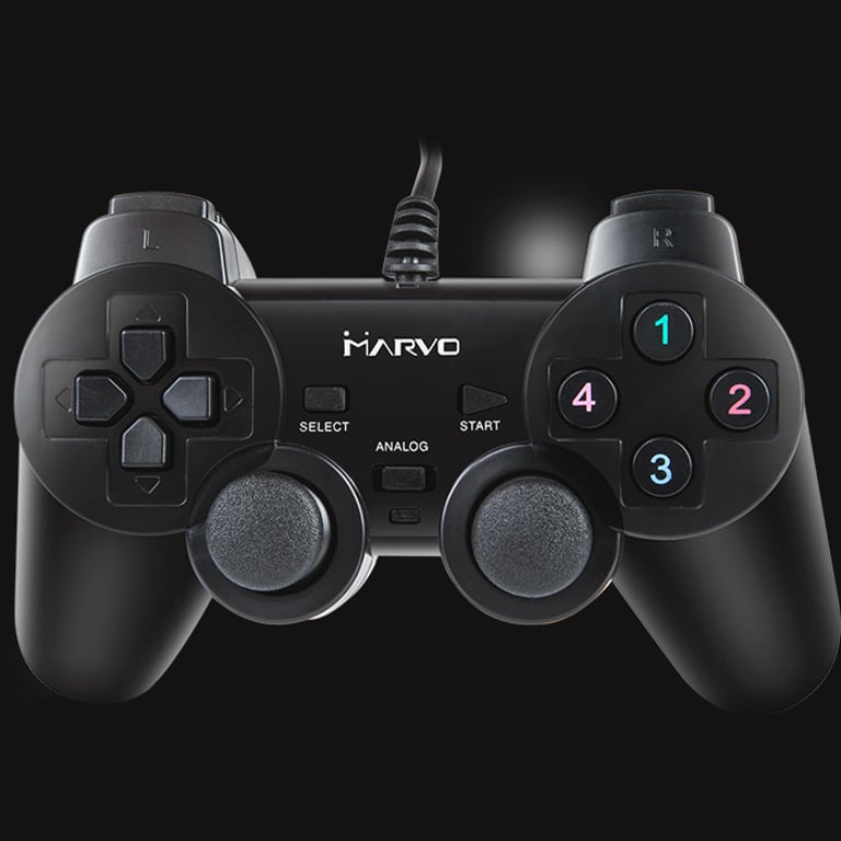 Marvo GT-006 kontroler gier Czarny USB Gamepad Analogowy PC